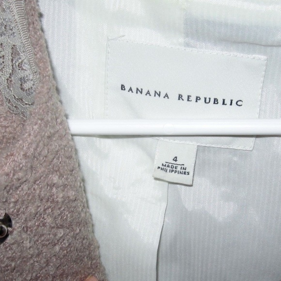 Banana Republic Blazer Jacket Size 4 - Picture 3 of 4